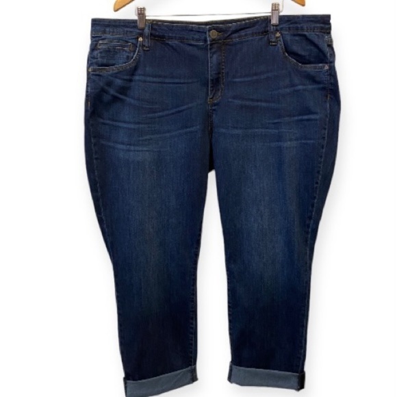 Kut From The Kloth 22W Boyfriend Jeans Stretch Womens High Rise SP094GJ6 - Picture 2 of 13